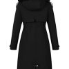 Women's Puffer Jacket Lightweight Quilted Hooded Long Down Alternative Coat with Belt