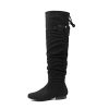 Women's Suede Over The Knee Thigh High Winter Boots