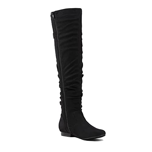 Women's Suede Over The Knee Thigh High Winter Boots