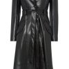 310vQ9jNPXL.jpg Elegance Redefined Womens Real Leather Designer Long Trench Coat - Winter Wear