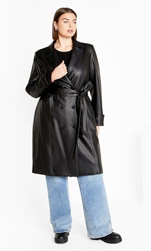 Women's Plus Size Coat - Phylis Trench