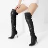311d-NkCY3L.jpg Women's Over The Knee Thigh High Boots Long Stretch Pointed Toe Stiletto High Heels Fall Sexy Boots