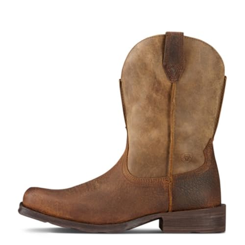 Rambler Recon Western Boots - Men??s Square Toe Work Boot