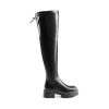 31ALMxxnvuL.jpg Women's Platform Over The Knee Boots Lug Sole Round Toe Thigh High Long Chunky Block Heels Fall Boots