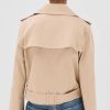Women's Chino Crop Trench Coat