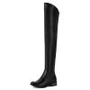 31EDEbHgUL.jpg Women's Over The Knee Boots Thigh High Low Block Heel Pointed Toe Long Stretch Boots