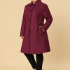 31JFIxUwryL.jpg Women's Plus Size Single Breasted Belted Winter Long Coat