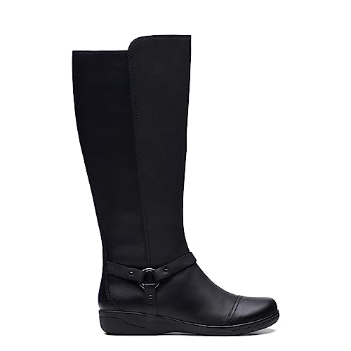 Women's Cheyn Lindie Leather Ortholite Tall Knee High Boots