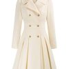 31LqQRKcxXL.jpg 2024 Women's Fashion Trench Coat Notch Lapel Double Breasted Thick A Line Pea Coats Jacket with Pockets(S-2XL)