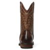 31Q-k1jwtlL.jpg Mens Brown Cowboy Western Working Round Toe Pull On Cowgirl Boots