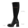 31QU-pw9xgL.jpg Knee High Boots Platform Boots for Women Chunky Heel Side Zipper Long GOGO Boots