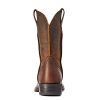 31TVjZUVnRL.jpg Mens Sport Rambler Square Toe Casual Boots Mid Calf - Brown