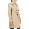 Women's Classic Belted Trench Coat