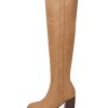 31UFA-Di0XL.jpg Womens Faux Suede Knee High Side Zipper Chunky Heel Stretch Winter Boots