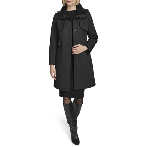 31Udow1d16L.jpg Women's Classic Transitional Water-Resistant Insulated Trench Coat