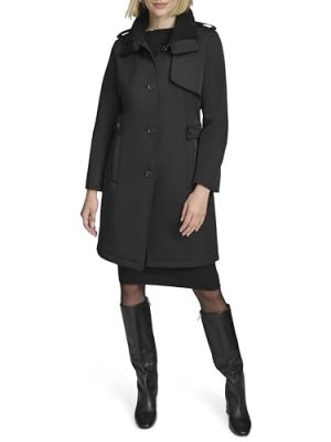 Women's Classic Transitional Water-Resistant Insulated Trench Coat