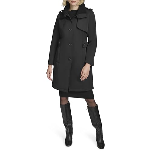 31VB8W26JoL.jpg Women's Classic Transitional Water-Resistant Insulated Trench Coat