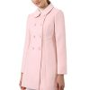 31YCrydjwTL.jpg Women's Peter Pan Collar Double Breasted Winter Long Trench Pea Coat