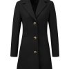 31Z73ciGGL.jpg Women's Trench Coats Single Breasted Long Outerwear Winter Coat