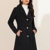 31bY69rxGML.jpg Women's Trench Coats Single Breasted Long Outerwear Winter Coat