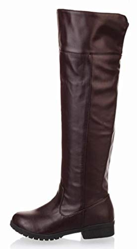 Men's Cosplay Boots Knee High Equestrian Riding Tall Boots Costume Shoes