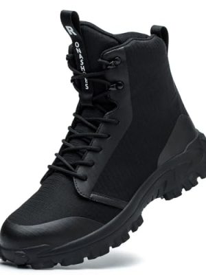 31eXlO1RppL.jpg Safety Boots Work Boots Steel Toe Cap Boots Safety Shoes Steel Toe Shoes Safety Trainers Work Shoes Lightweight Comfortable Non