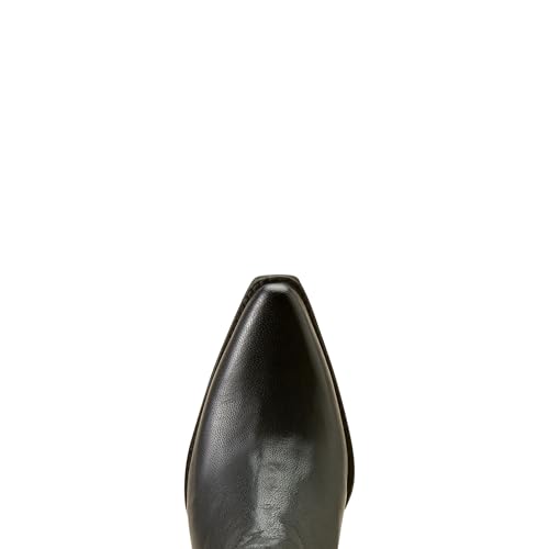 Womens Bradley Pointed Toe Chelsea Casual Boots Ankle Mid Heel 2-3" - Brown