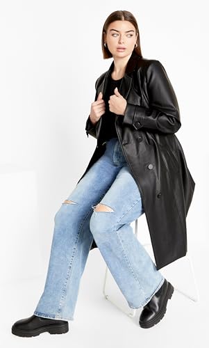 Women's Plus Size Coat - Phylis Trench
