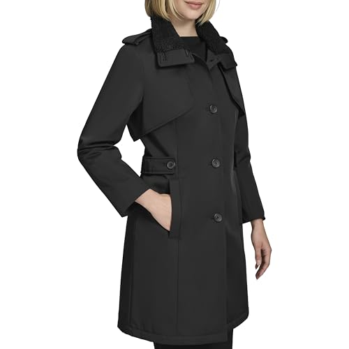 31jY00J87qL.jpg Women's Classic Transitional Water-Resistant Insulated Trench Coat