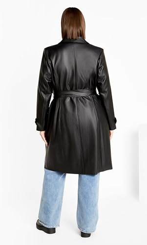 Women's Plus Size Coat - Phylis Trench