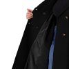 Plus Size Long Coats for Women Notched Lapel Winter Warm Double Breasted Coat