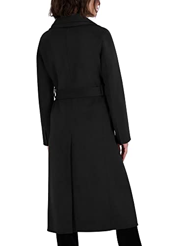 Women's Slim Fit Double-Faced Soft Blend Wrap Tie Belt – Long Wool Coat