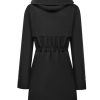 Rain Jacket for Women Waterproof with Hood Trech Coat for Women Lightweight Raincoats Long Windbreaker