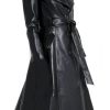 31qtpAThxqL.jpg Elegance Redefined Womens Real Leather Designer Long Trench Coat - Winter Wear