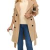 31rCQxf-EL.jpg Trench Coat for Women – Double-Breasted Long Winter Faux Wool Coat