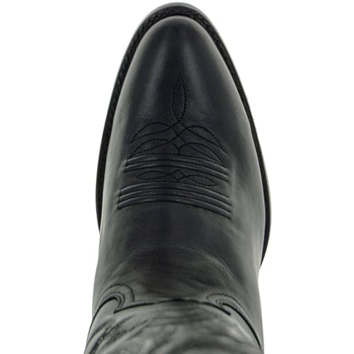 Mens Classic Round Toe Cowboy Boots H7001