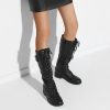 31u7C1MfWDL.jpg Women's Pu Knee High Riding Combat Boots