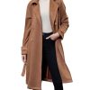 31vcVCc-ZDL.jpg Women's Winter Faux Suede Long Trench Coat Casual Double-Breasted Notch Lapel Overcoat Outerwear
