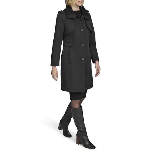 31vcz67GIlL.jpg Women's Classic Transitional Water-Resistant Insulated Trench Coat