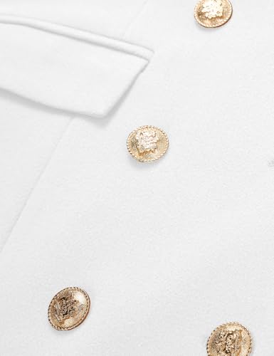 31x-PB68auL.jpg Wool Coats for Women Fall Winter Dress Peacoat Long Trench Coat Double Breasted Blazer Jackets Overcoat