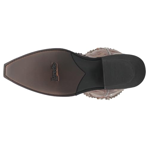 Red Braylynn Women's Western Leather Boots 52411