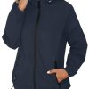 Rain Jacket for Women Waterproof Lightweight Windbreaker Jacket with Hood Packable Raincoat with Pockets S-3XL