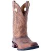 Dan Post Tan Kane Broad Square Toe Mens Western Boots 7812