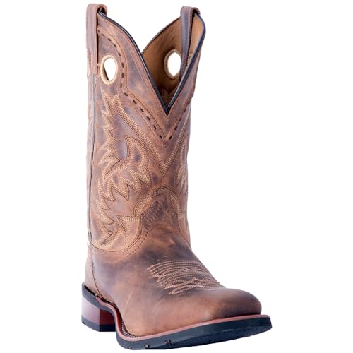 Dan Post Tan Kane Broad Square Toe Mens Western Boots 7812