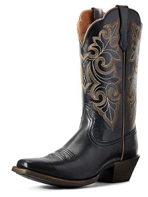 Women's Round Up Square Toe Western Boot