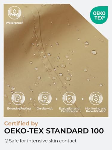 Women's Long Rain Jacket Waterproof Rain Coat with Hood Outdoor Light Raincoats Windbreaker