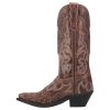 Red Braylynn Women's Western Leather Boots 52411