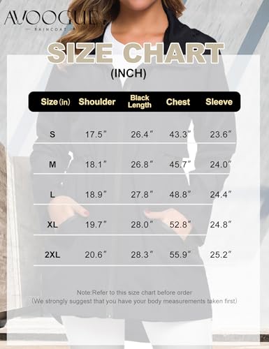 Women's Long Raincoat with Hood Outdoor Lightweight Windbreaker Rain Jacket Waterproof