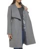 womens Belted Wool Classically Elegant Coat for Year-round Style (Standard and Plus Size