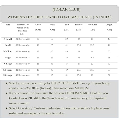 41Dqs8juJqL.jpg Women Black Leather Duster Long Coat Length Full Trench Coat For Women's #1